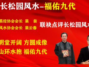 长松园风水现在风水名家点评